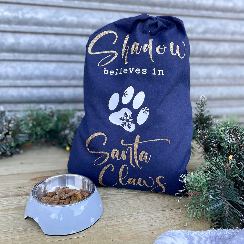 Personalised Pet Christmas Gift Bag