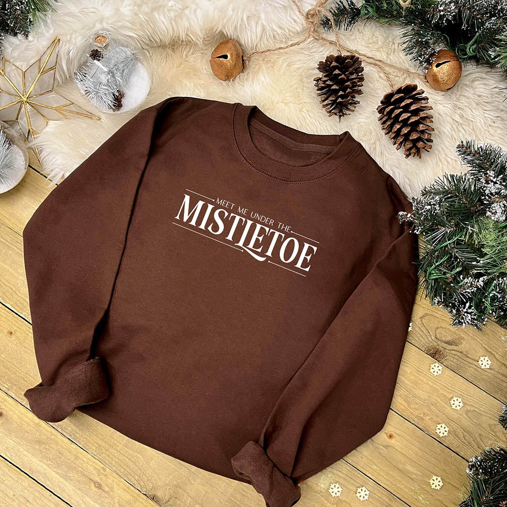 Adults Christmas Jumper – Under The Mistletoe