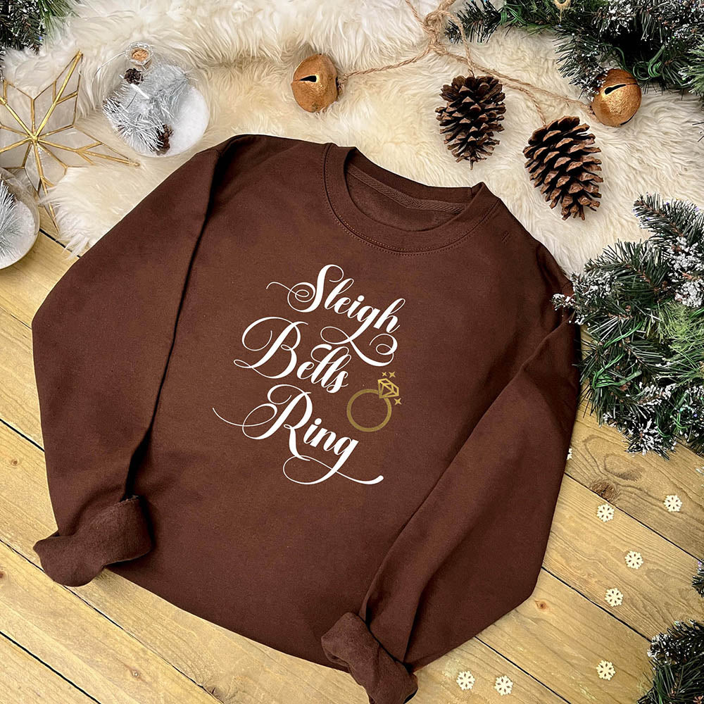 Bride To Be Christmas Jumper – Sleigh Bells Ring