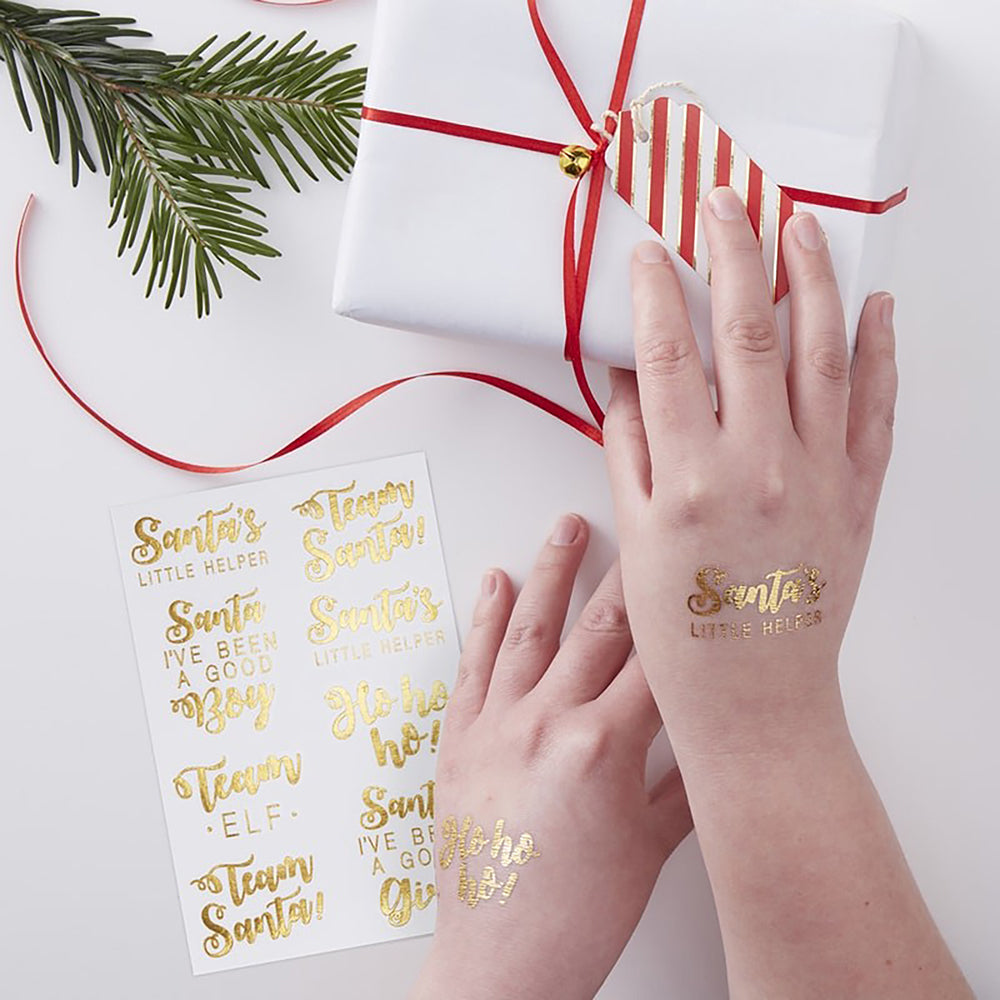 Christmas Temporary Tattoos