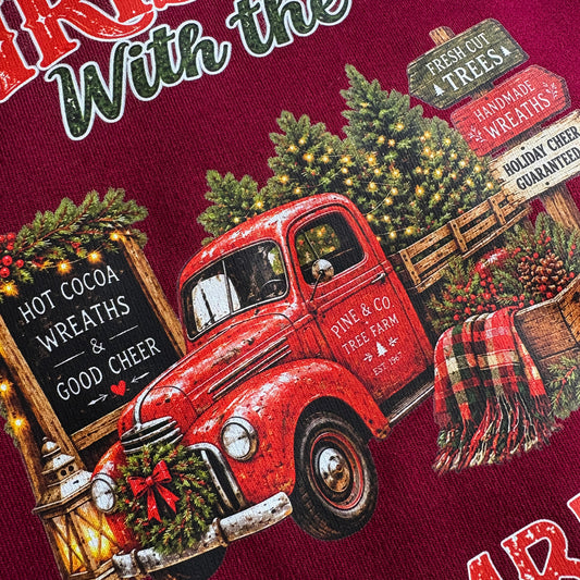 Personalised Truck Family Christmas Loungewear