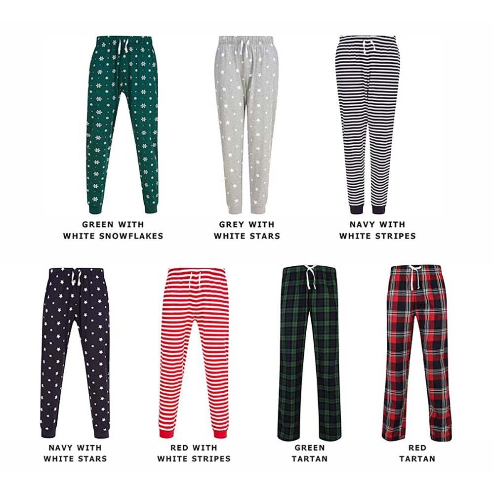 Matching Family Christmas Pyjamas - Add Your Own Names – All Tied Up ...