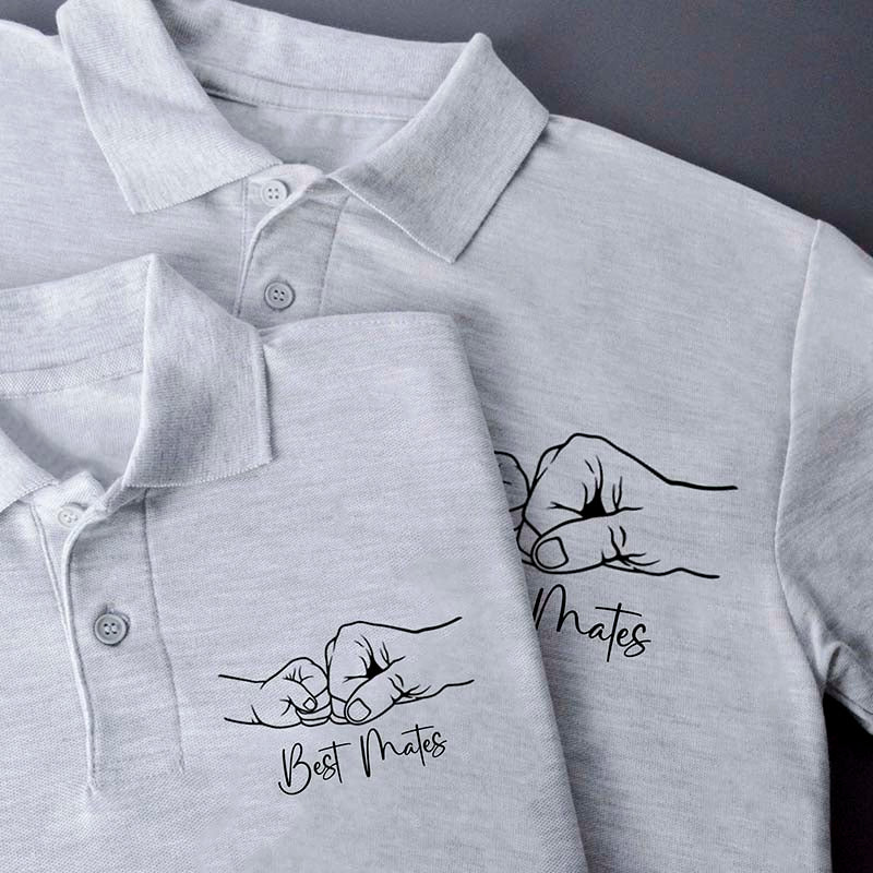 Matching Father And Son Polo Shirts