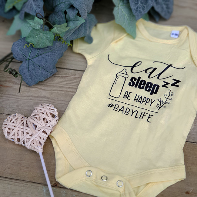 Eat, Sleep, Be Happy Baby Grow