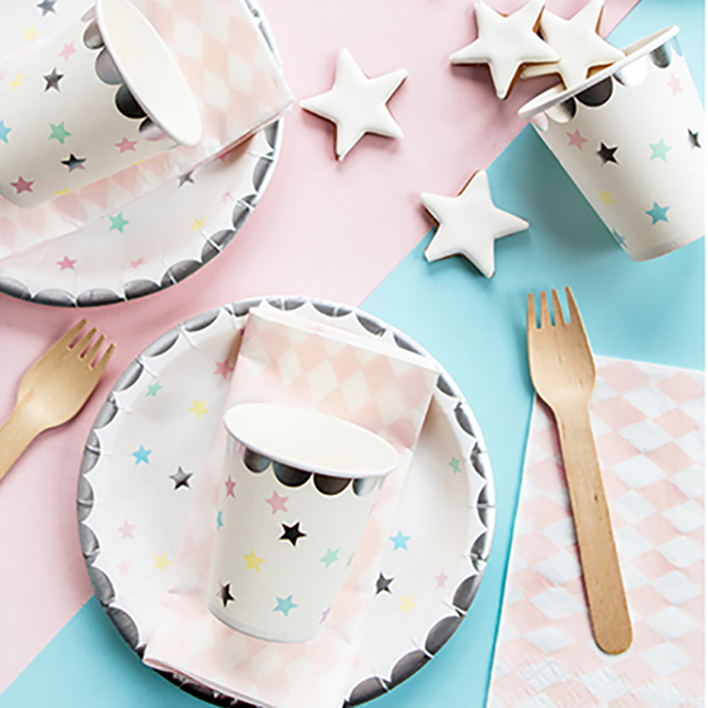 Unicorn Stars Party Cups x 6