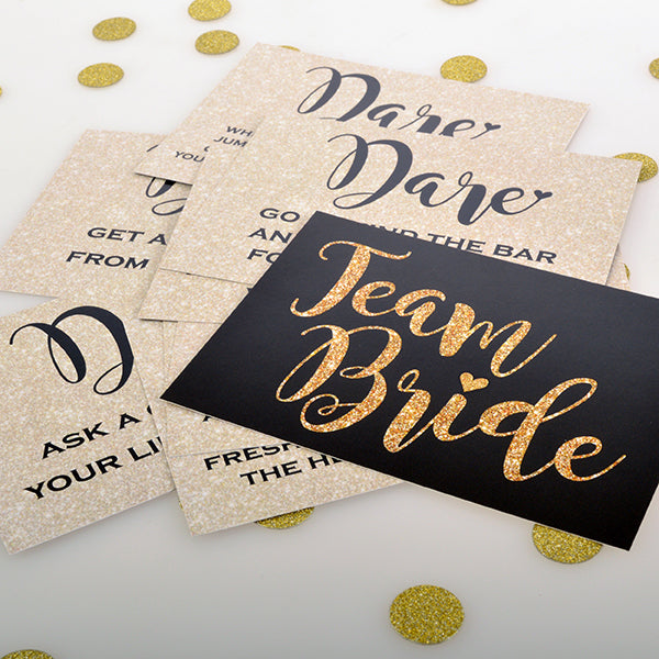 Team Bride Game Cards - Dares