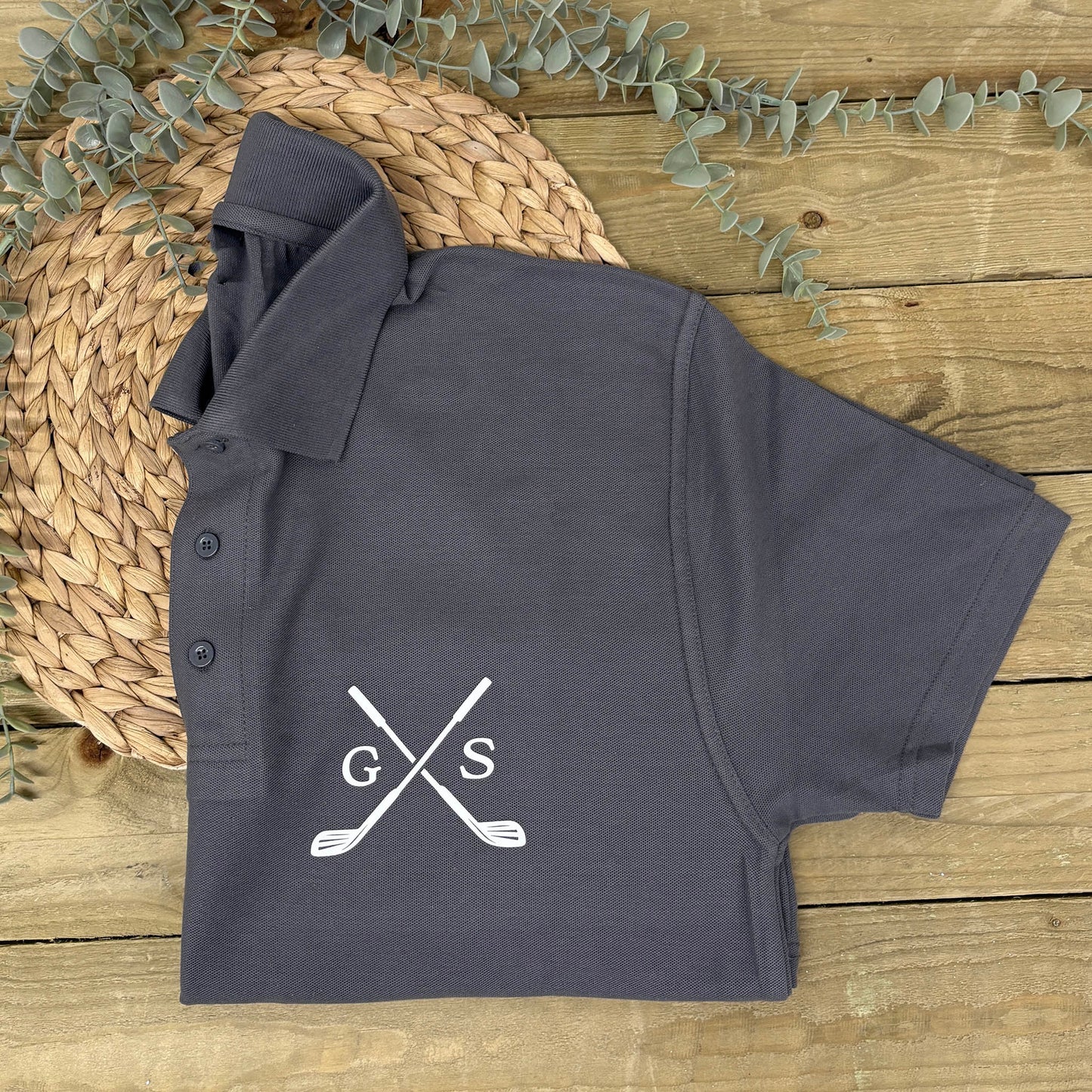 Personalised Men's Golf Polo