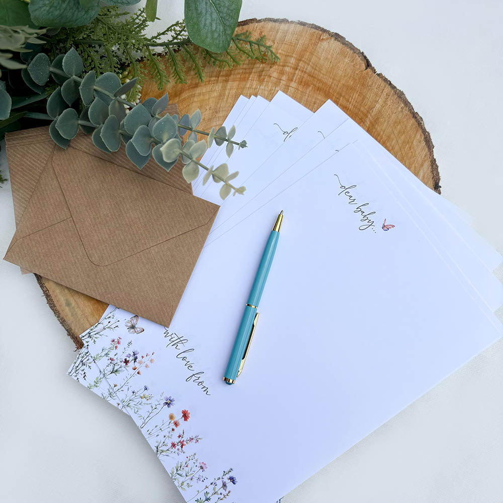 Dear Baby Letters – Wildflower Baby Shower