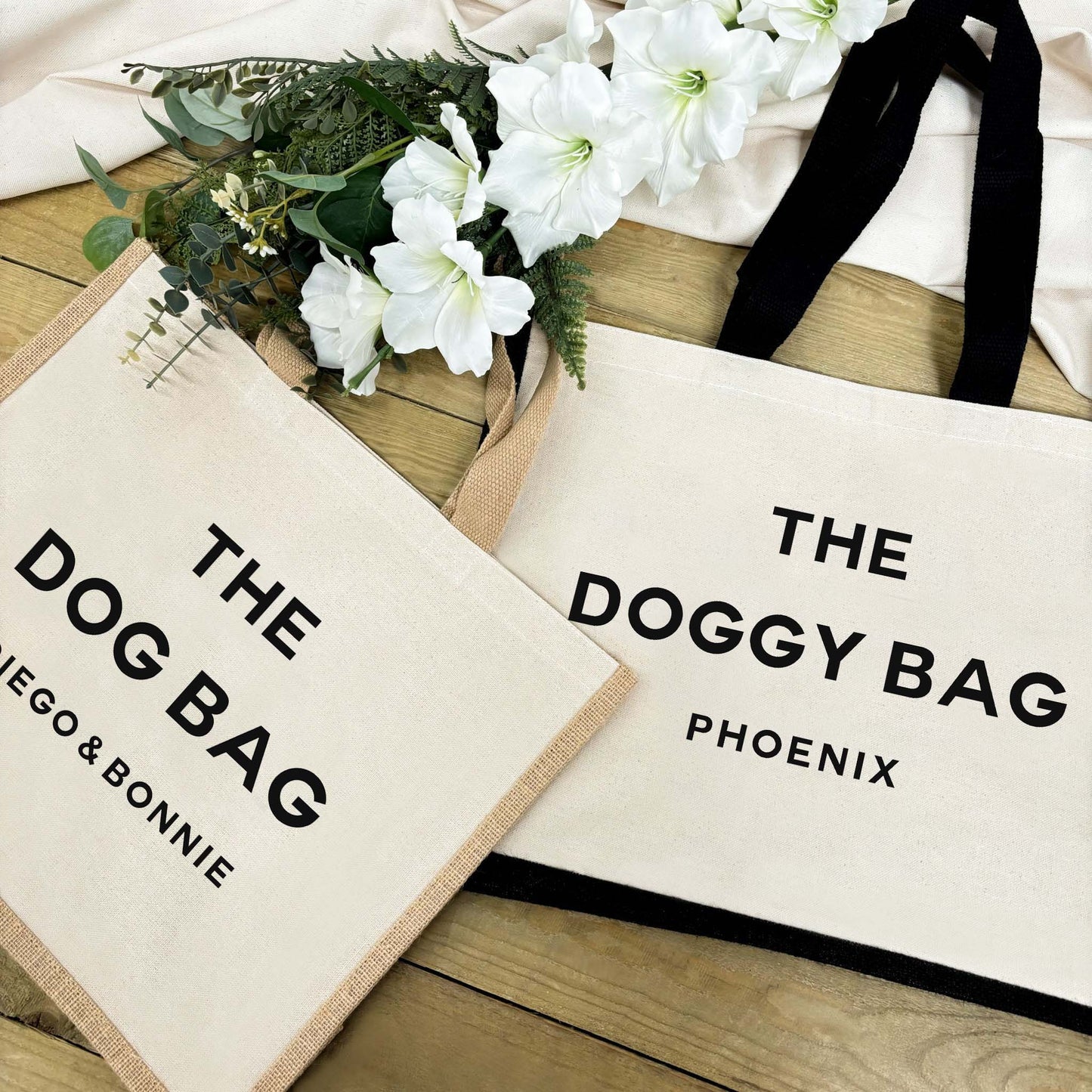 Personalised Dog Tote Bag