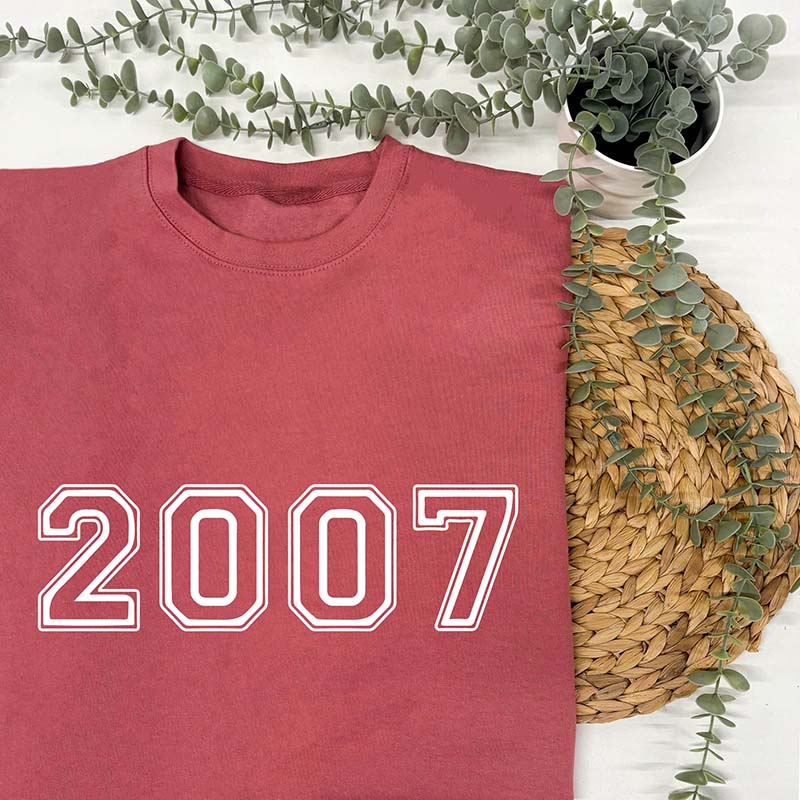 Personalised Year Sweatshirt