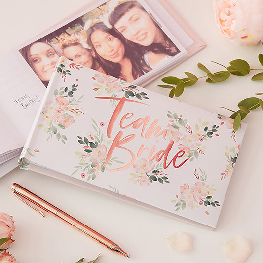 Floral Team Bride Photo Album