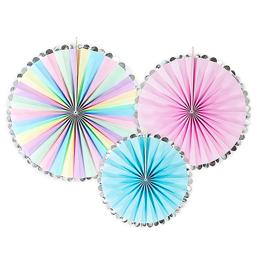 Unicorn Party Fan Decorations