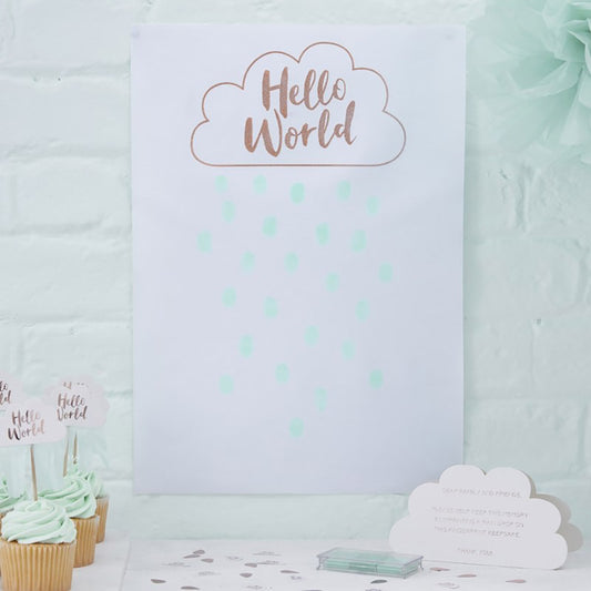 Hello World Fingerprint Guest Book