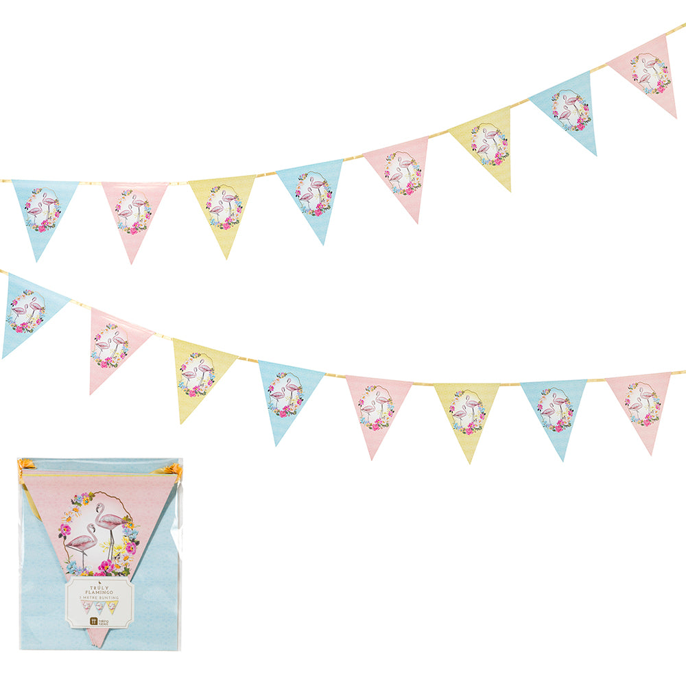 Truly Flamingo Bunting