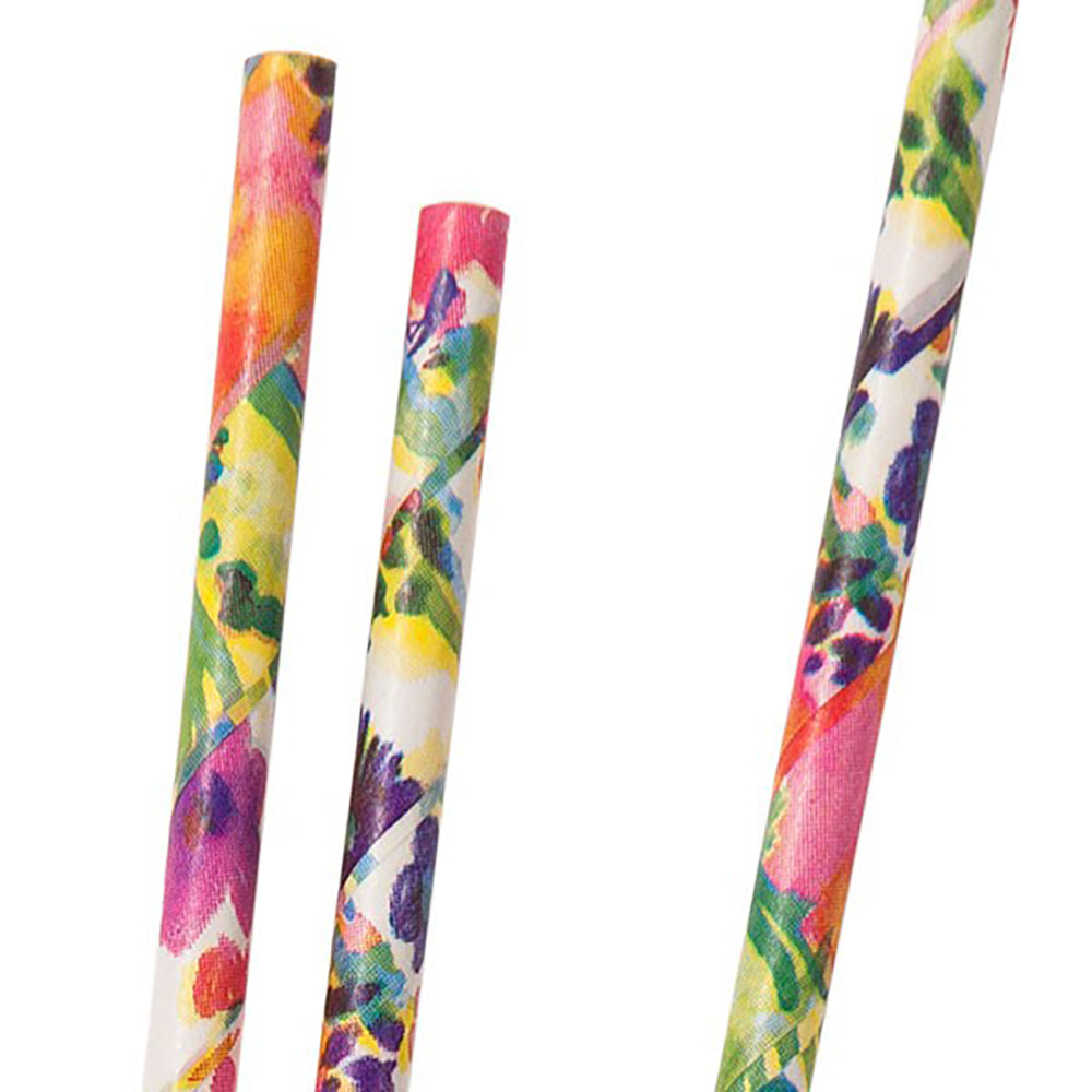 Floral Fiesta Straws x 30