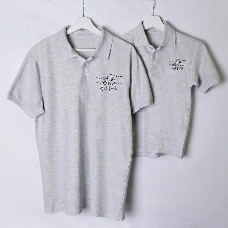 Matching Father And Son Polo Shirts