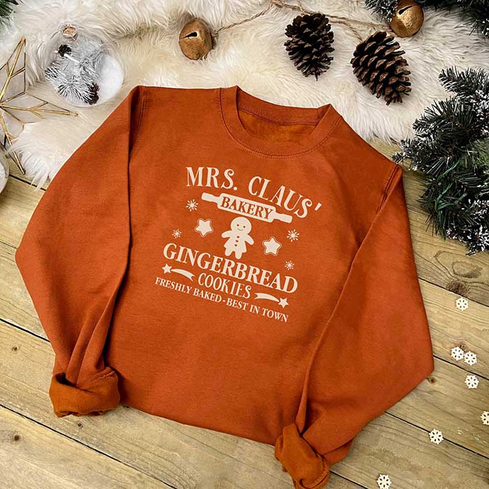 Family Christmas Jumper - Mrs Claus Bakery