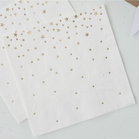 Gold Star Napkins