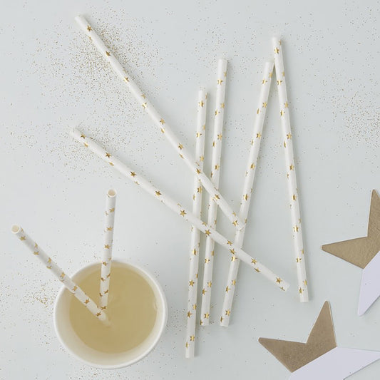 Gold Star Straws