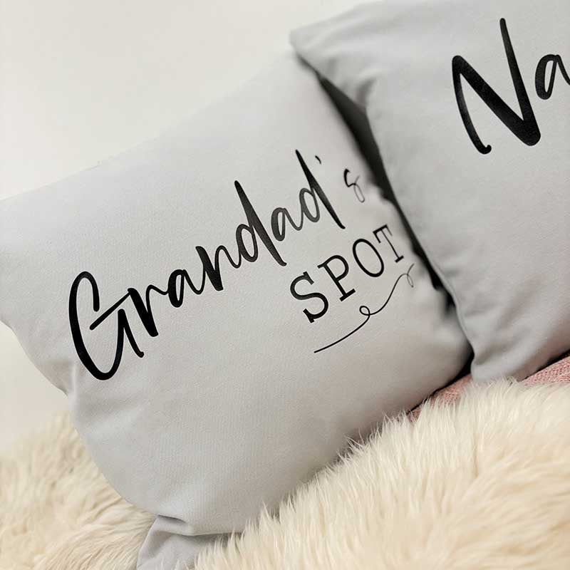 Personalised Cushion - 2 Line Couples Set