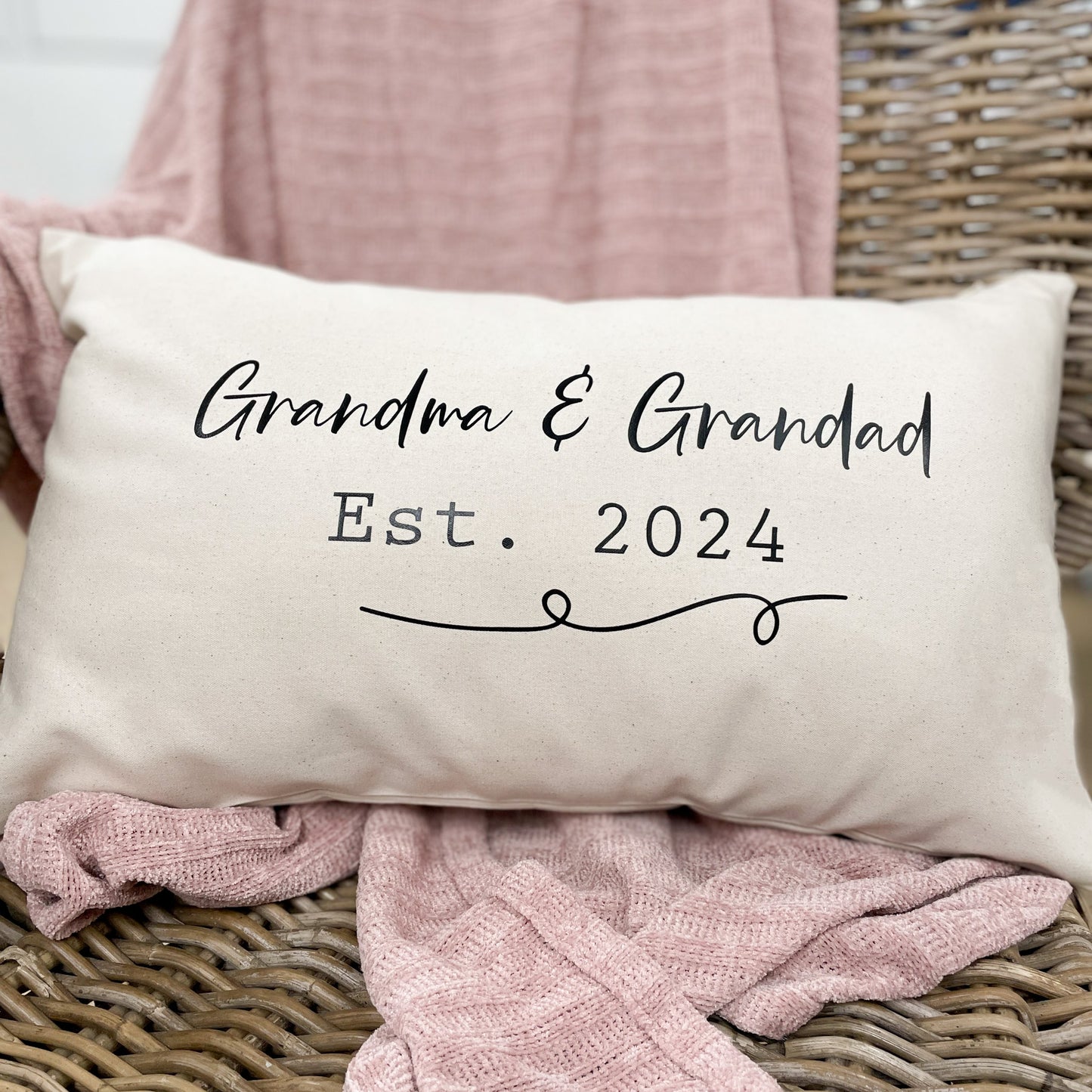 Personalised Cushion - 2 Line