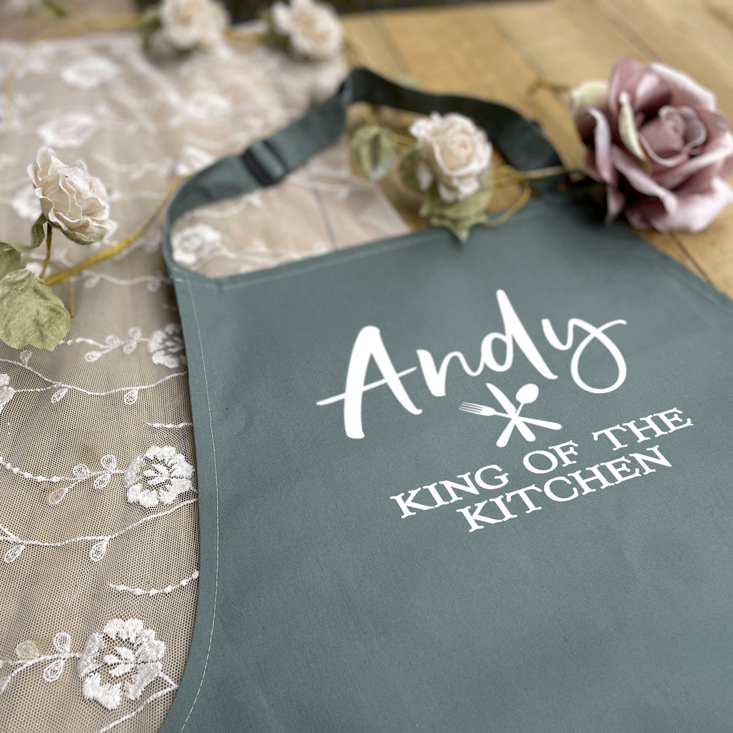 Personalised Apron - King Of The Kitchen