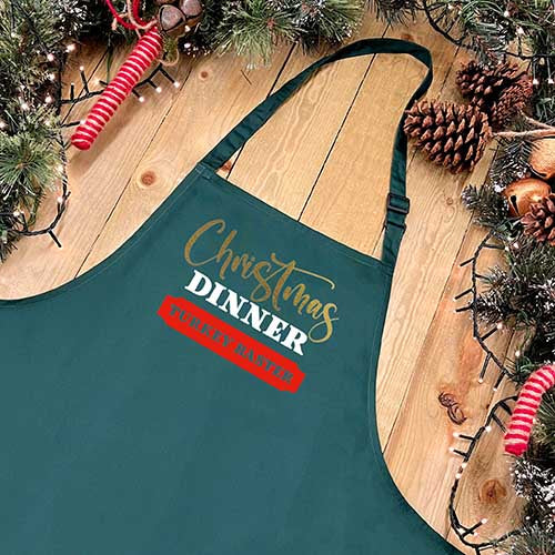 Christmas Apron - Christmas Dinner