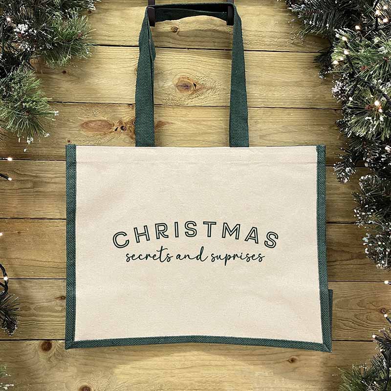 Christmas Large Shopping Bag – Christmas Secrets And Surprises