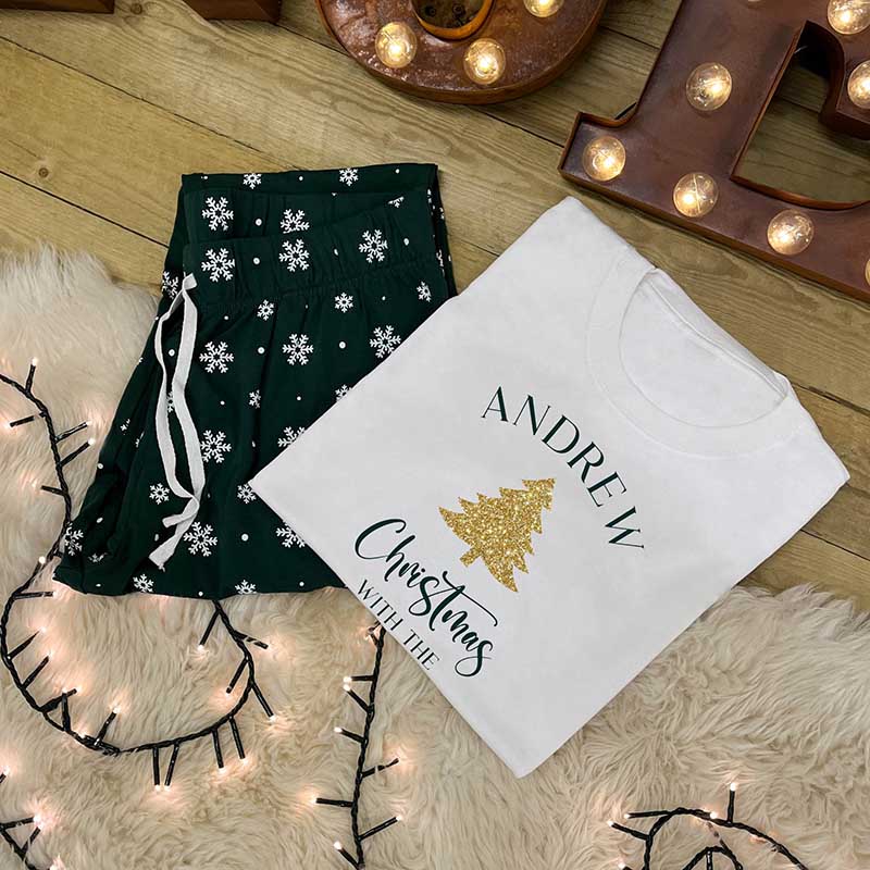 Personalised Family Christmas Pyjamas - Christmas With