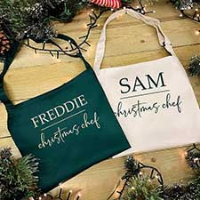 Personalised Christmas Apron - Christmas Chef