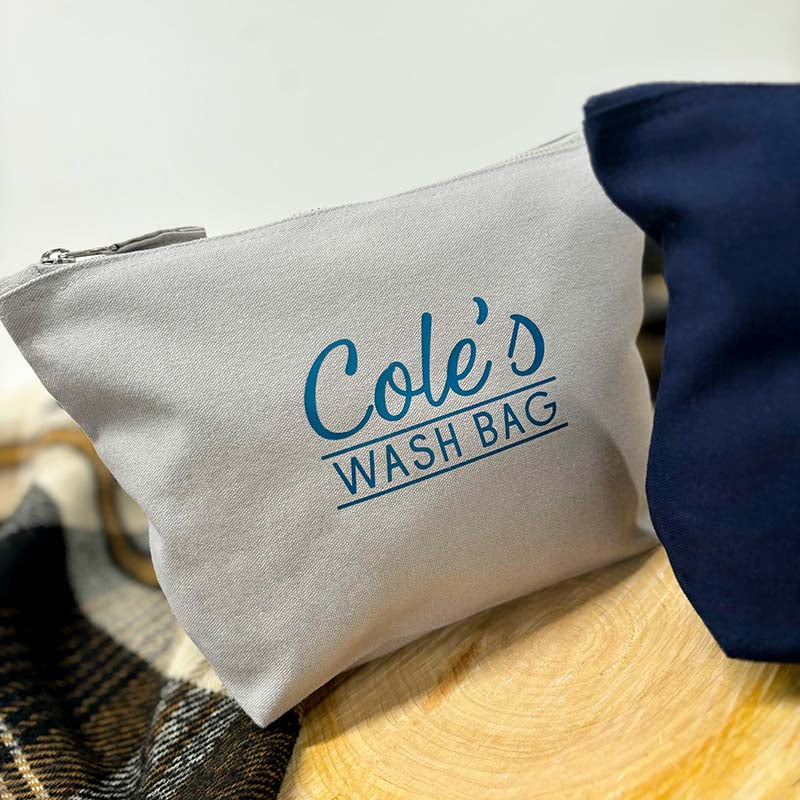 Personalised Men's Toiletry Bag