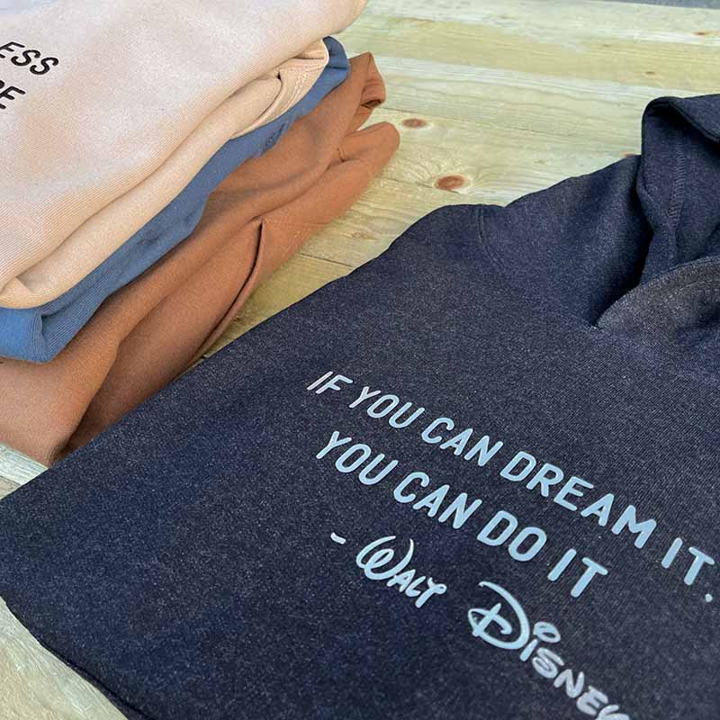 Personalised Disney Quote Hoodie