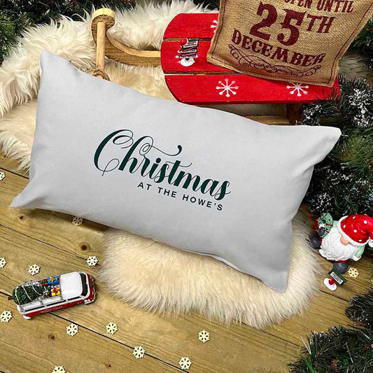 Personalised Christmas Cushion – Christmas At The