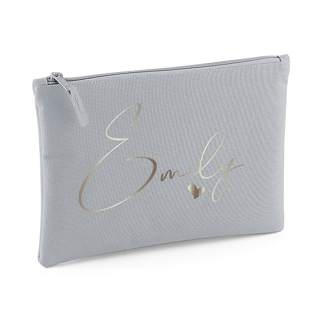 Personalised Make Up Bag – With Heart