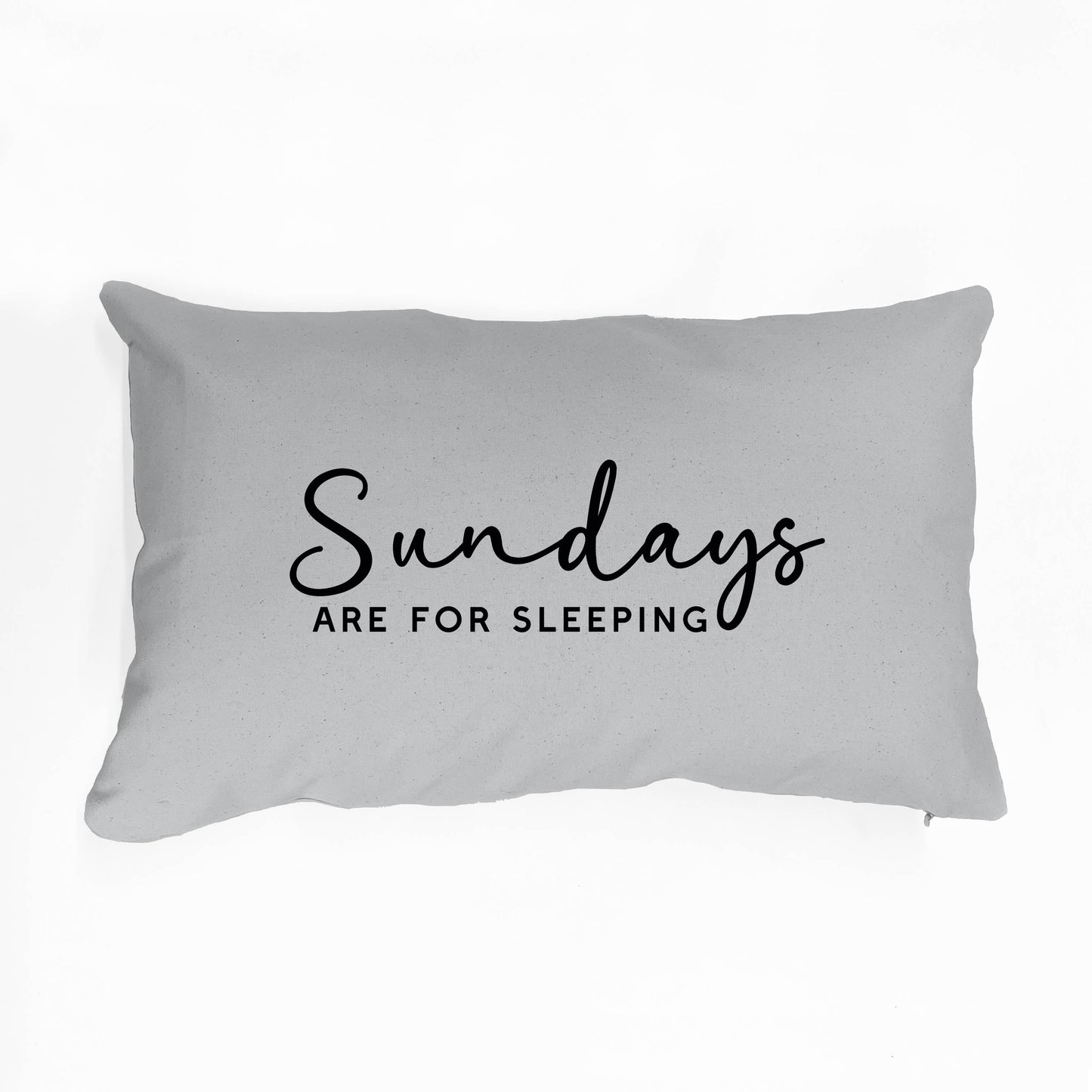 Sundays Are For Sleeping Cushion