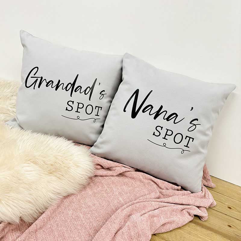 Personalised Cushion - 2 Line Couples Set