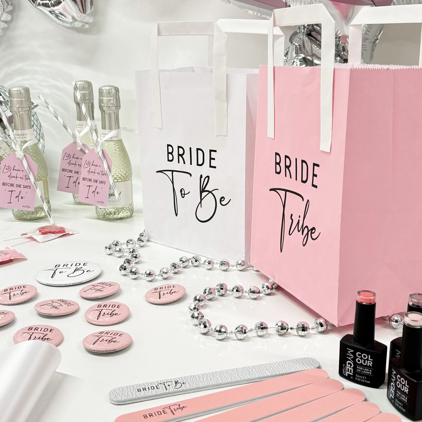 Pink Bride Tribe Hen Party Bags