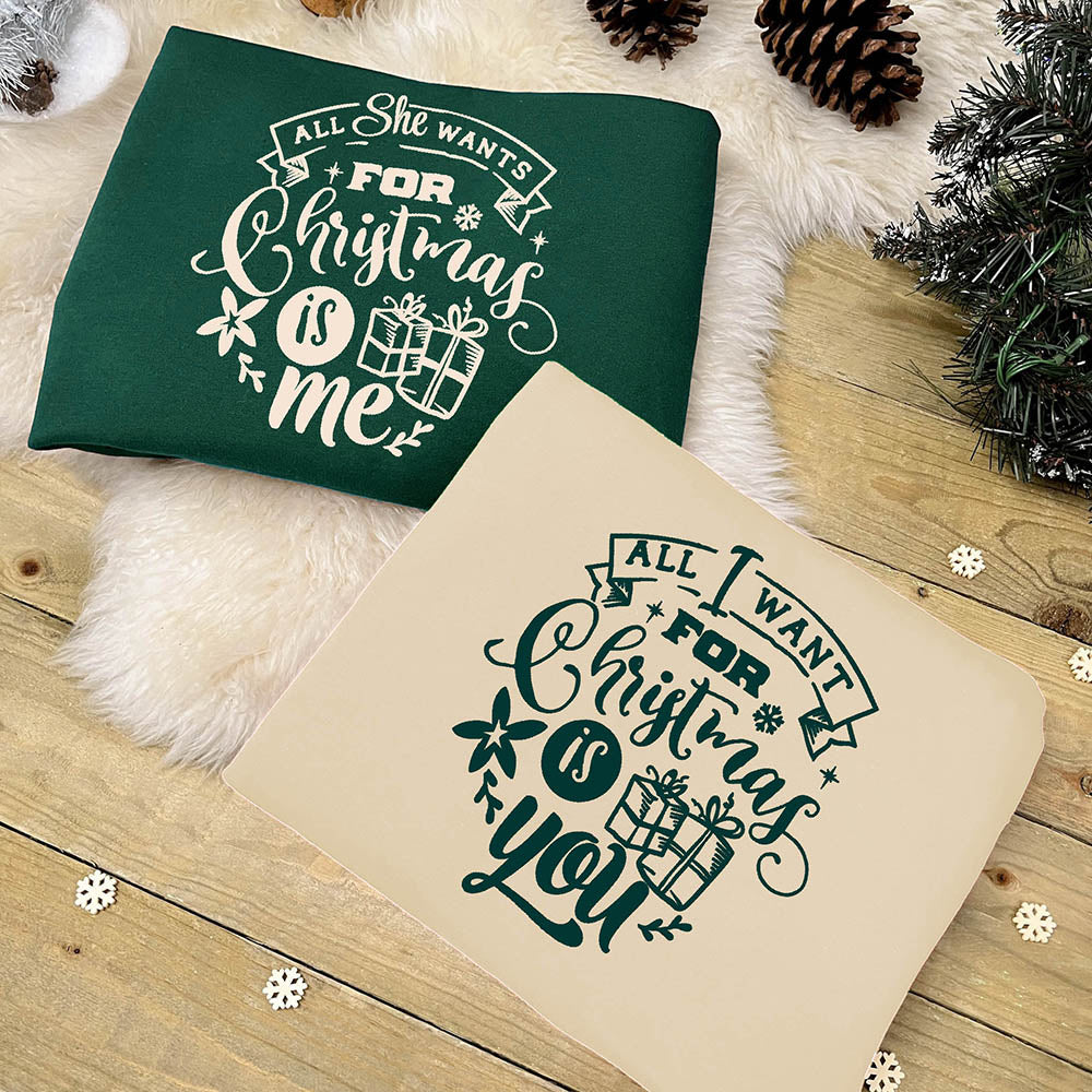 Couples Christmas Jumpers – All I Want For Christmas