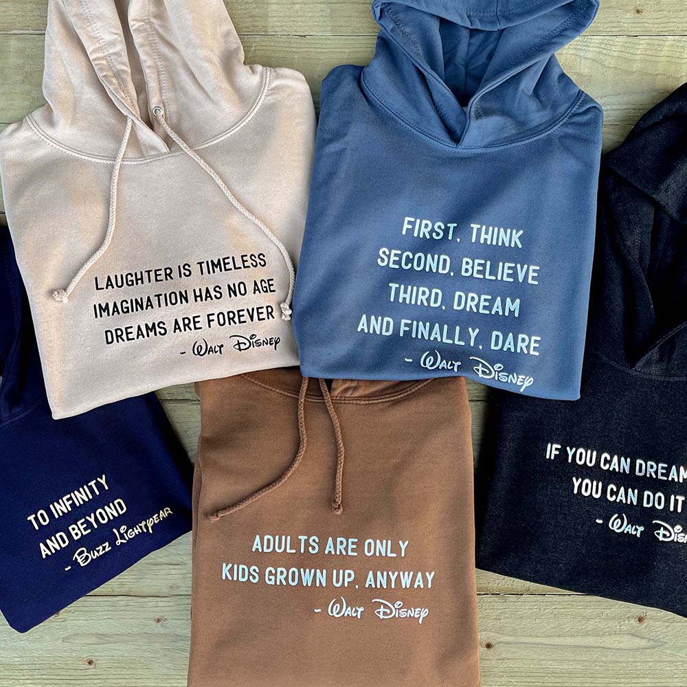 Personalised Disney Quote Hoodie