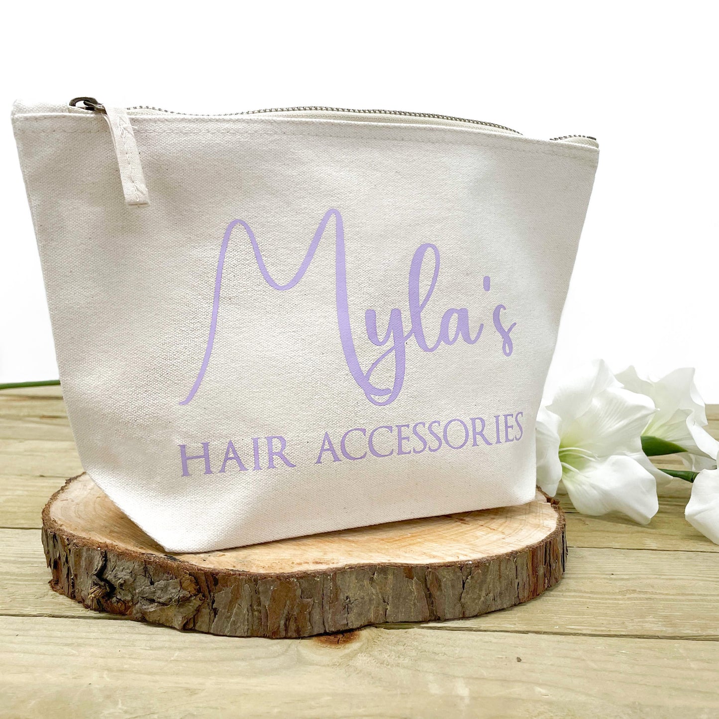 Personalised Hair Accessory Bag