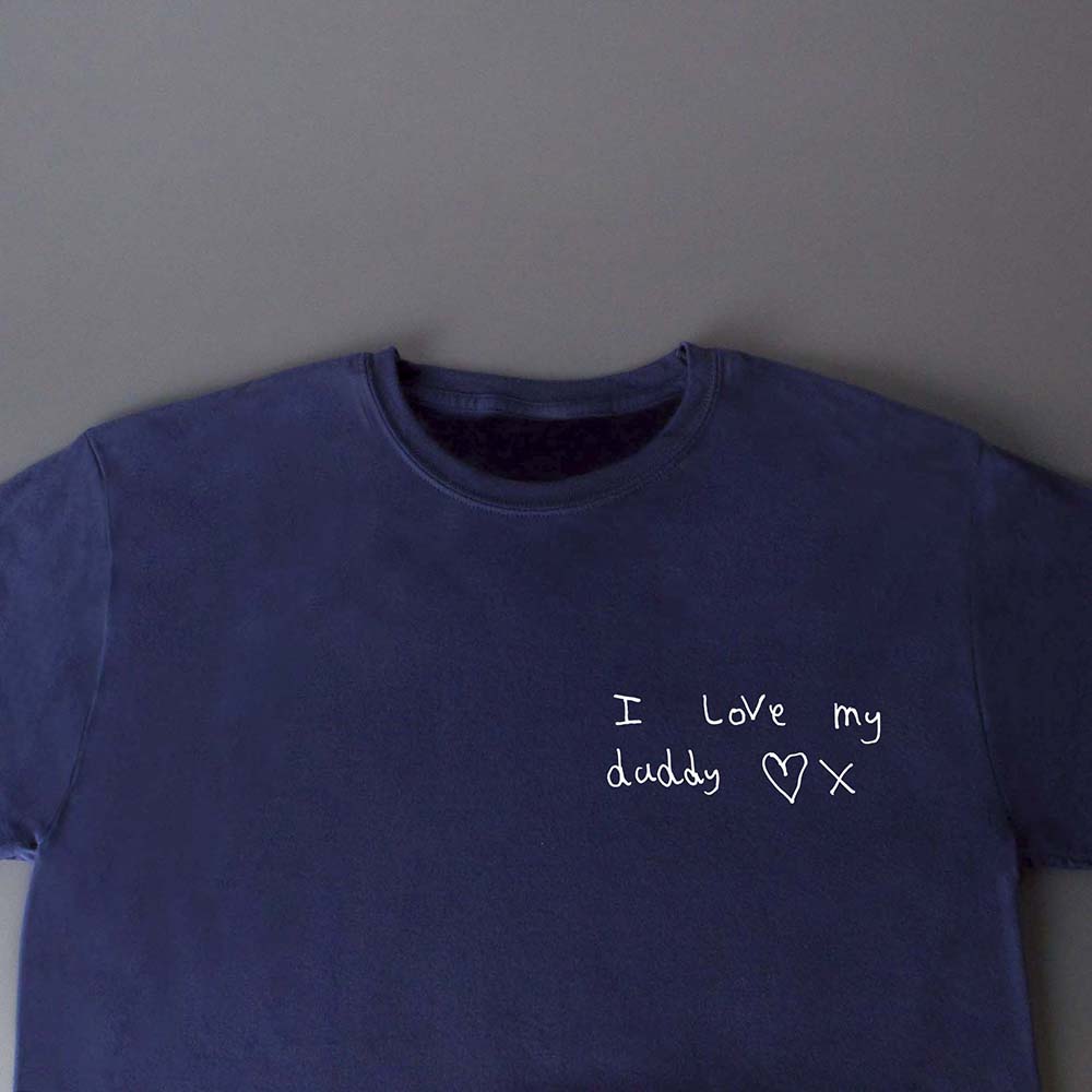 Men's Personalised Pyjamas - Handwritten Message