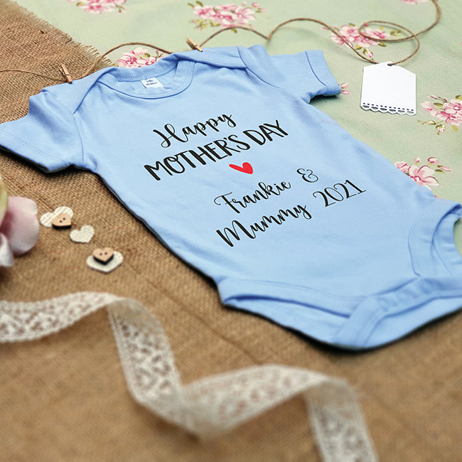 Personalised Baby Grow - Happy Mother's Day