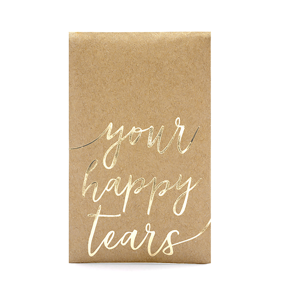 Your Happy Tears Tissues - Gold