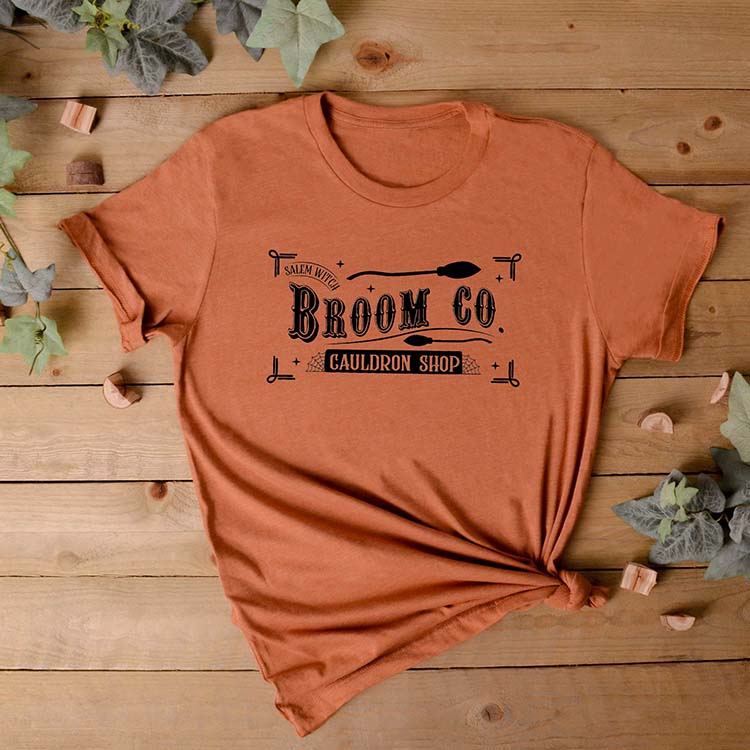 Salem Broom Co T-Shirt - Unisex Heather Cotton