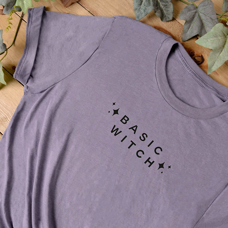 Basic Witch T-Shirt - Unisex Heather Cotton