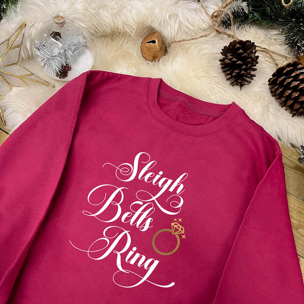 Bride To Be Christmas Jumper – Sleigh Bells Ring