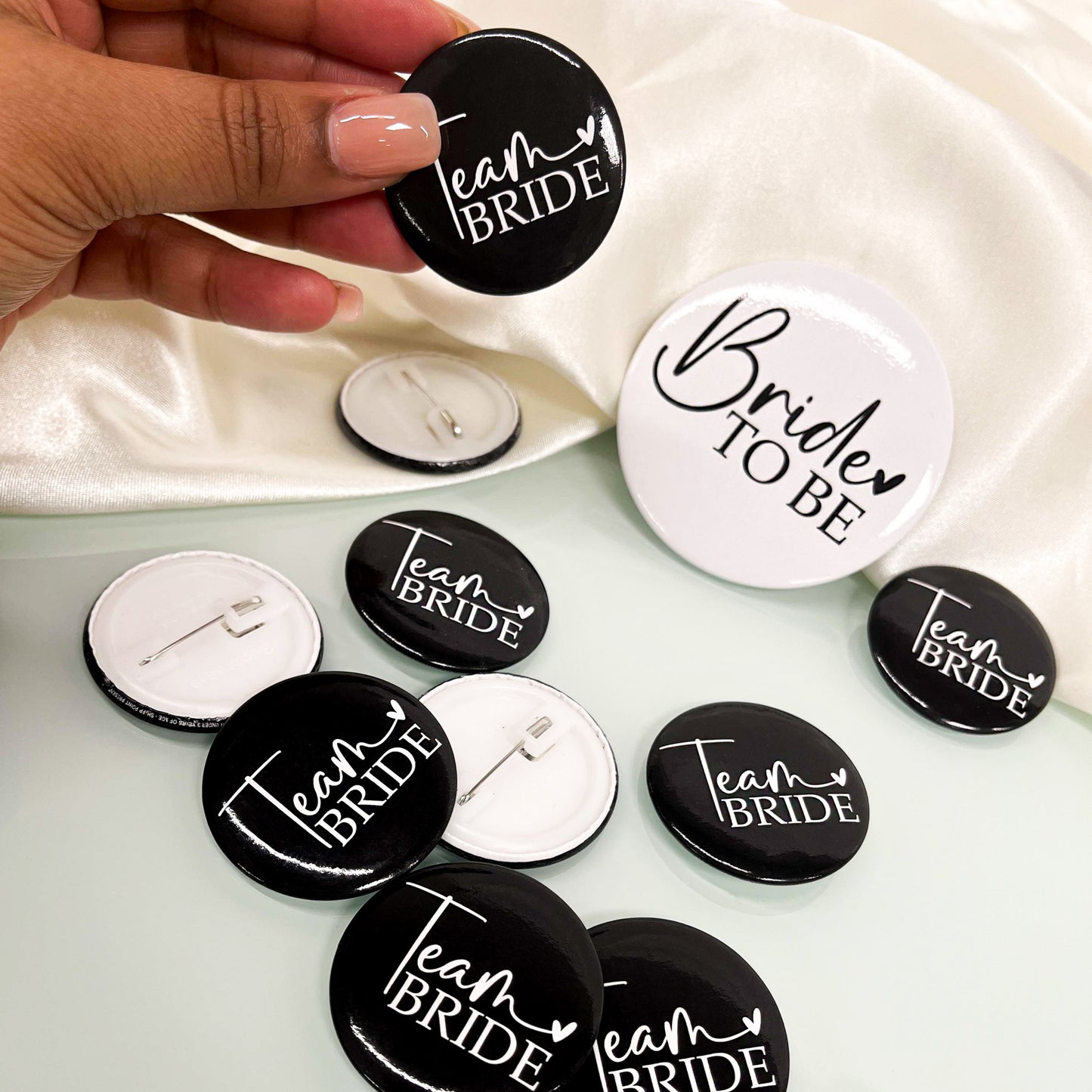 Team Bride Badges