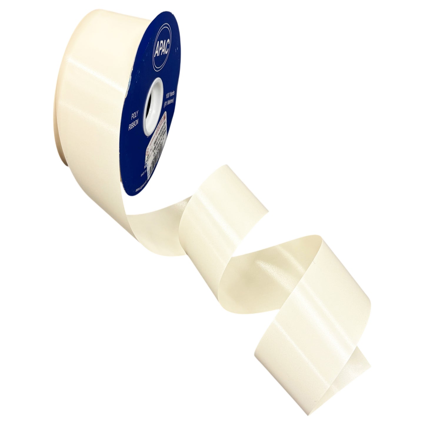 Ivory Plain Wedding Car Ribbon