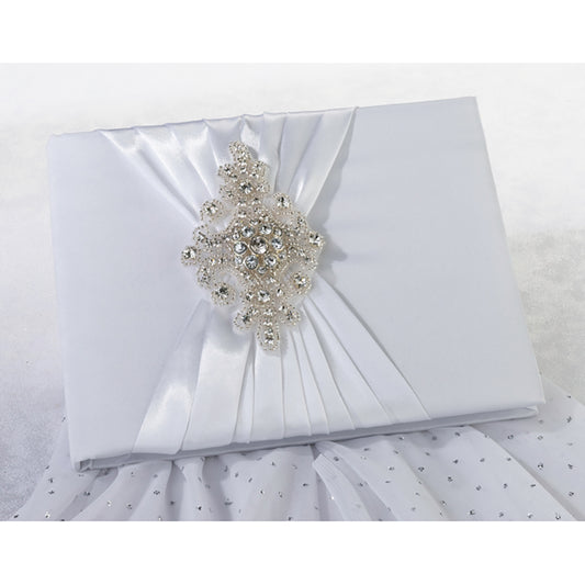 Jewel Motif Guest Book