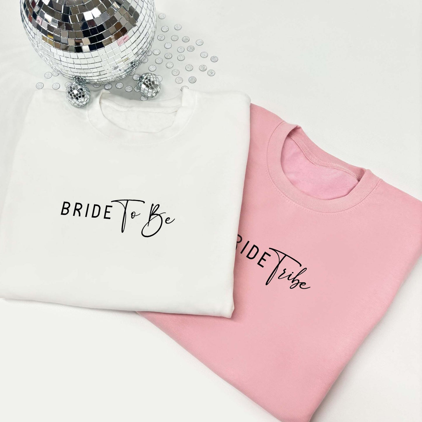 Pink Bride Tribe Sweatshirts